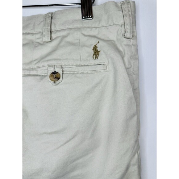 Polo Ralph Lauren Stretch Slim Fit Khaki Chino Twill Pants Men's 36 X 30 - Picture 4 of 11